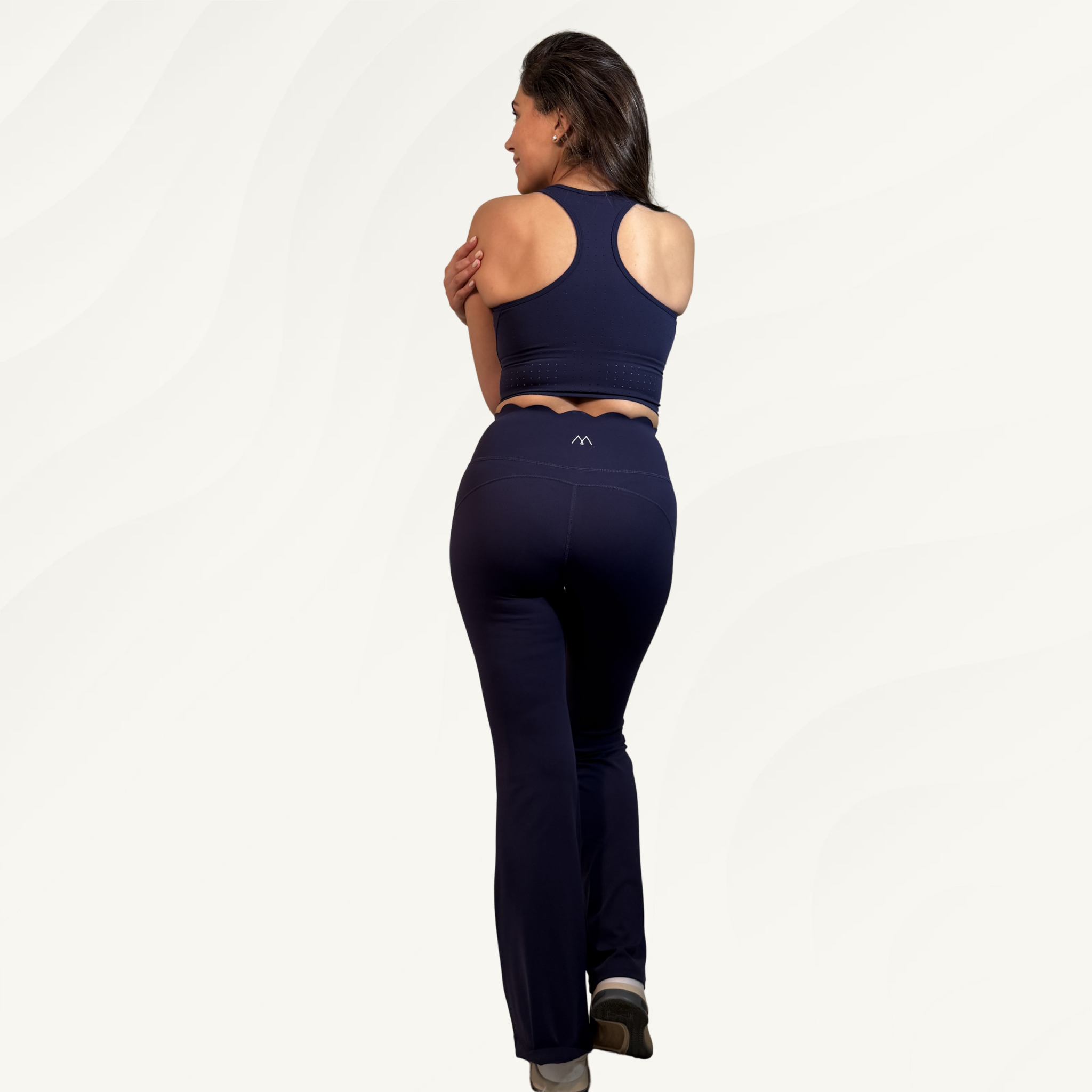 Calza Legging cintura alta Azúl