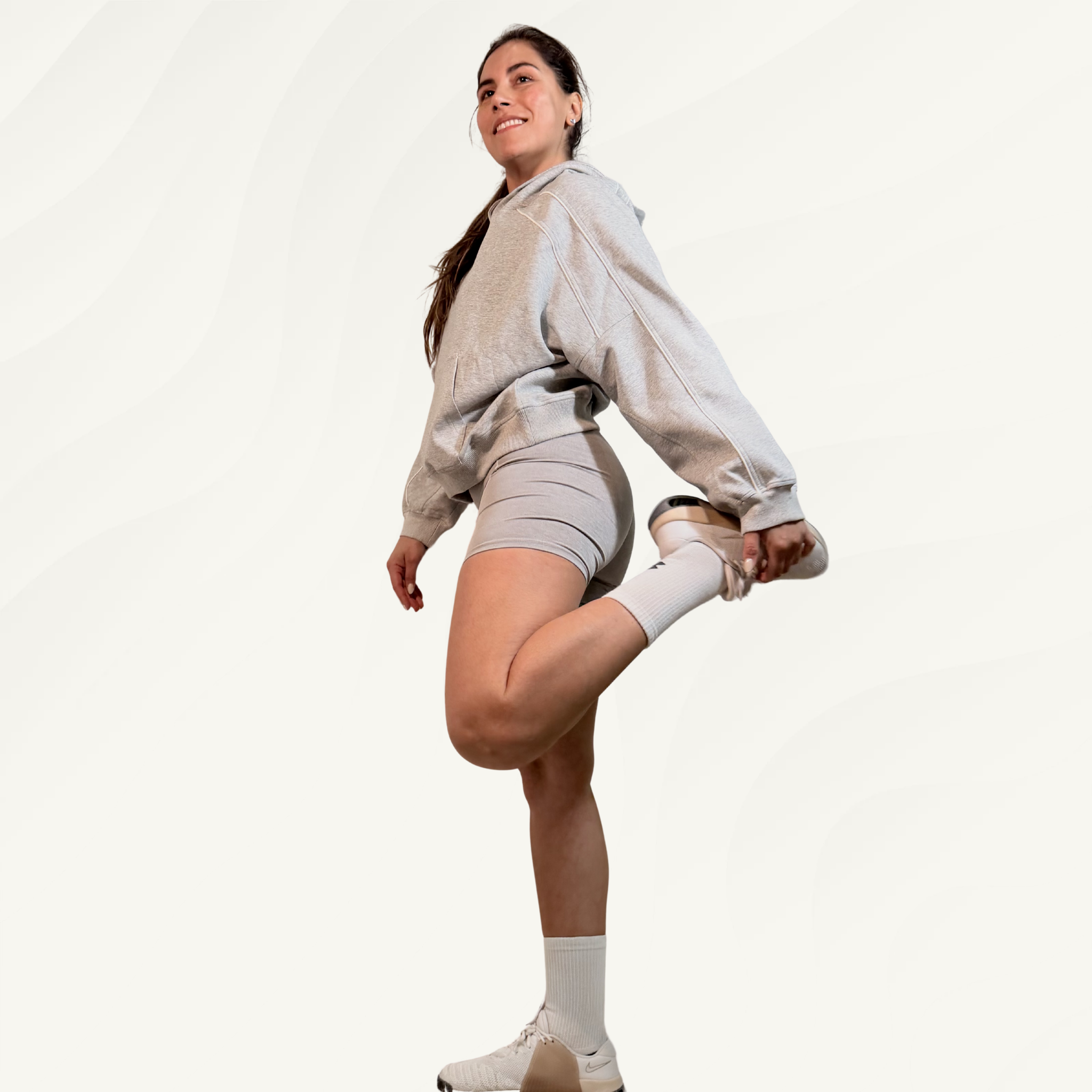 Polerón Hoodie Capucha Gris