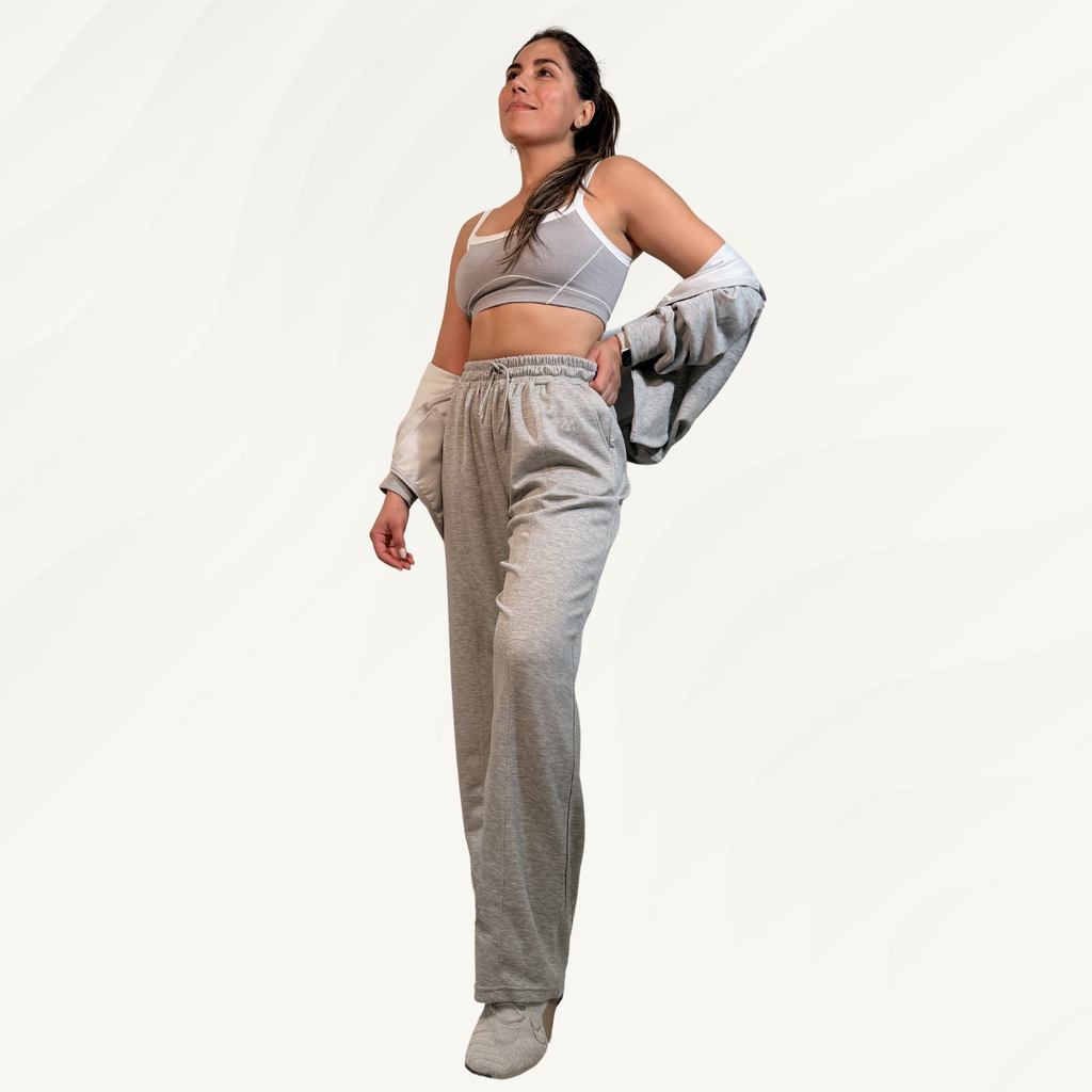 Conjunto Pantalón Buzo Chaqueta Gris