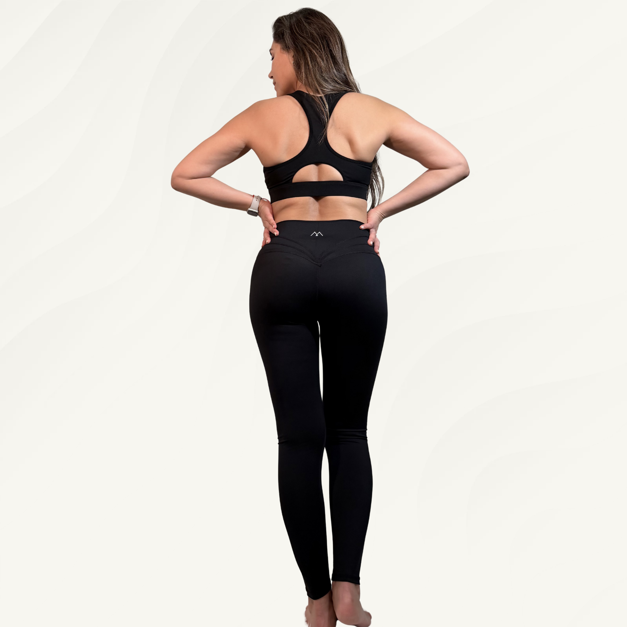 Top Peto Entrenamiento Mujer Negro
